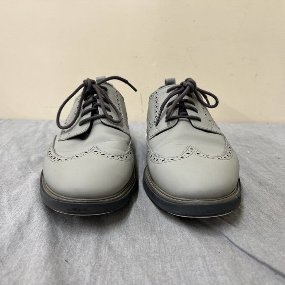 Cole Haan Oxford Shoes Men\'s US 10.5M Gray Grand Evolution Wingtip C26319 Chrty main image 11